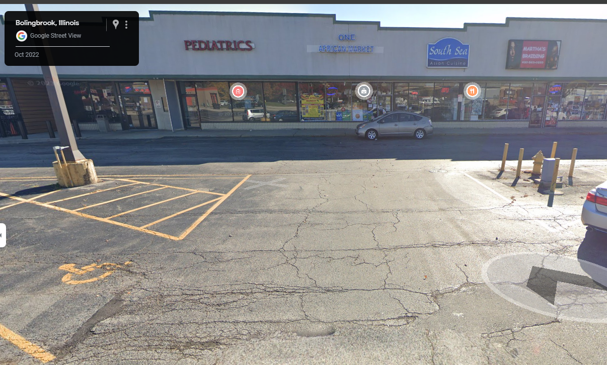 Street View not available